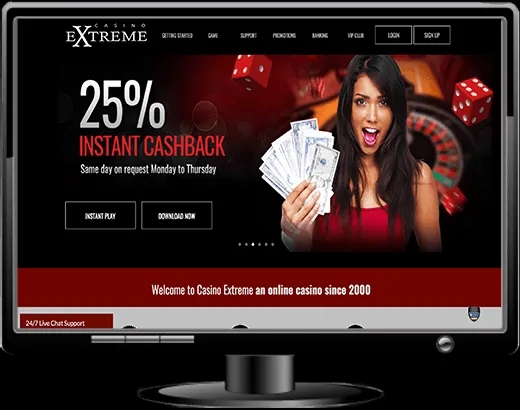 Casino Extreme Website