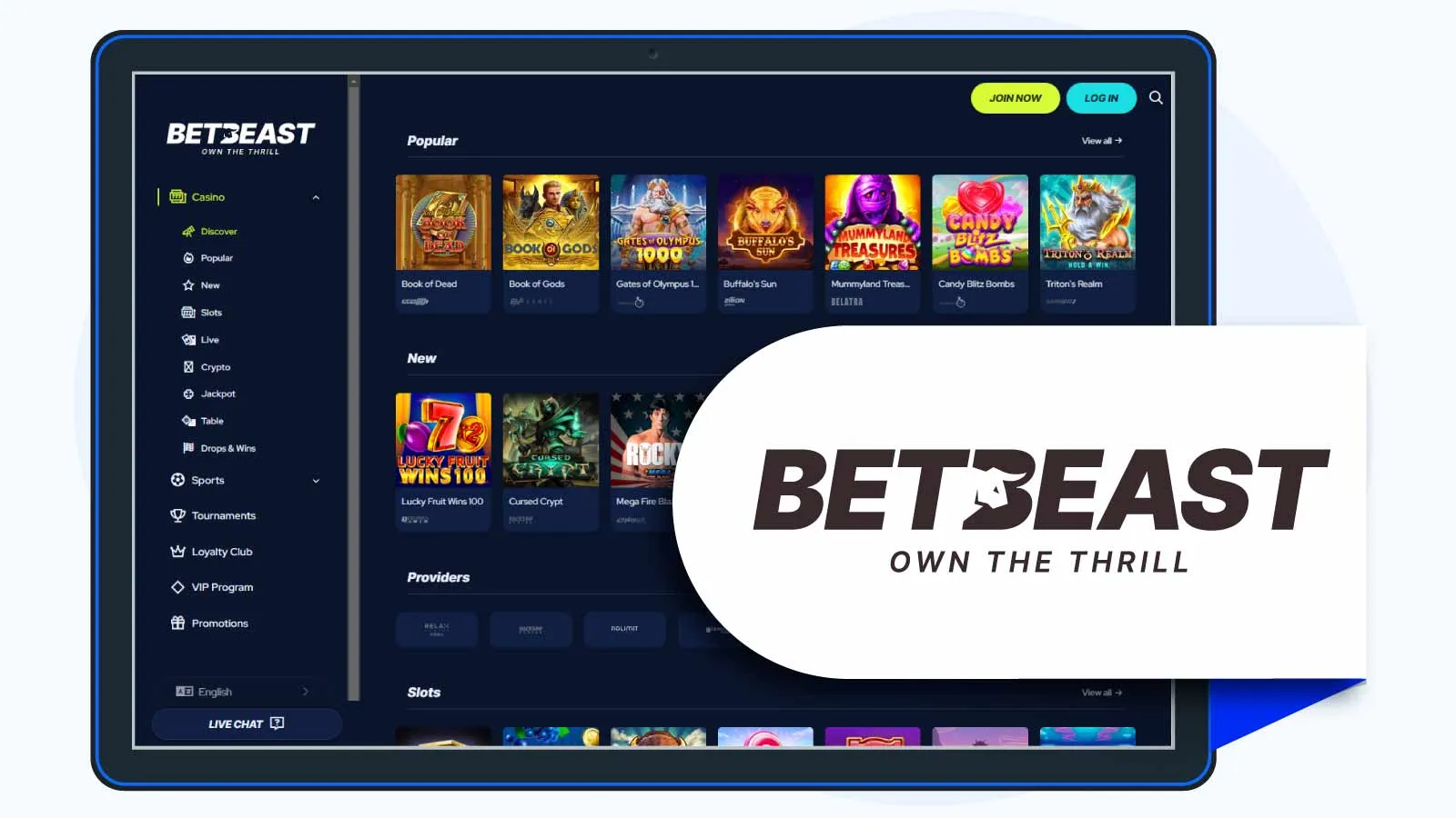 BetBeast Casino Best Casino with No Deposit Free Spins NZ