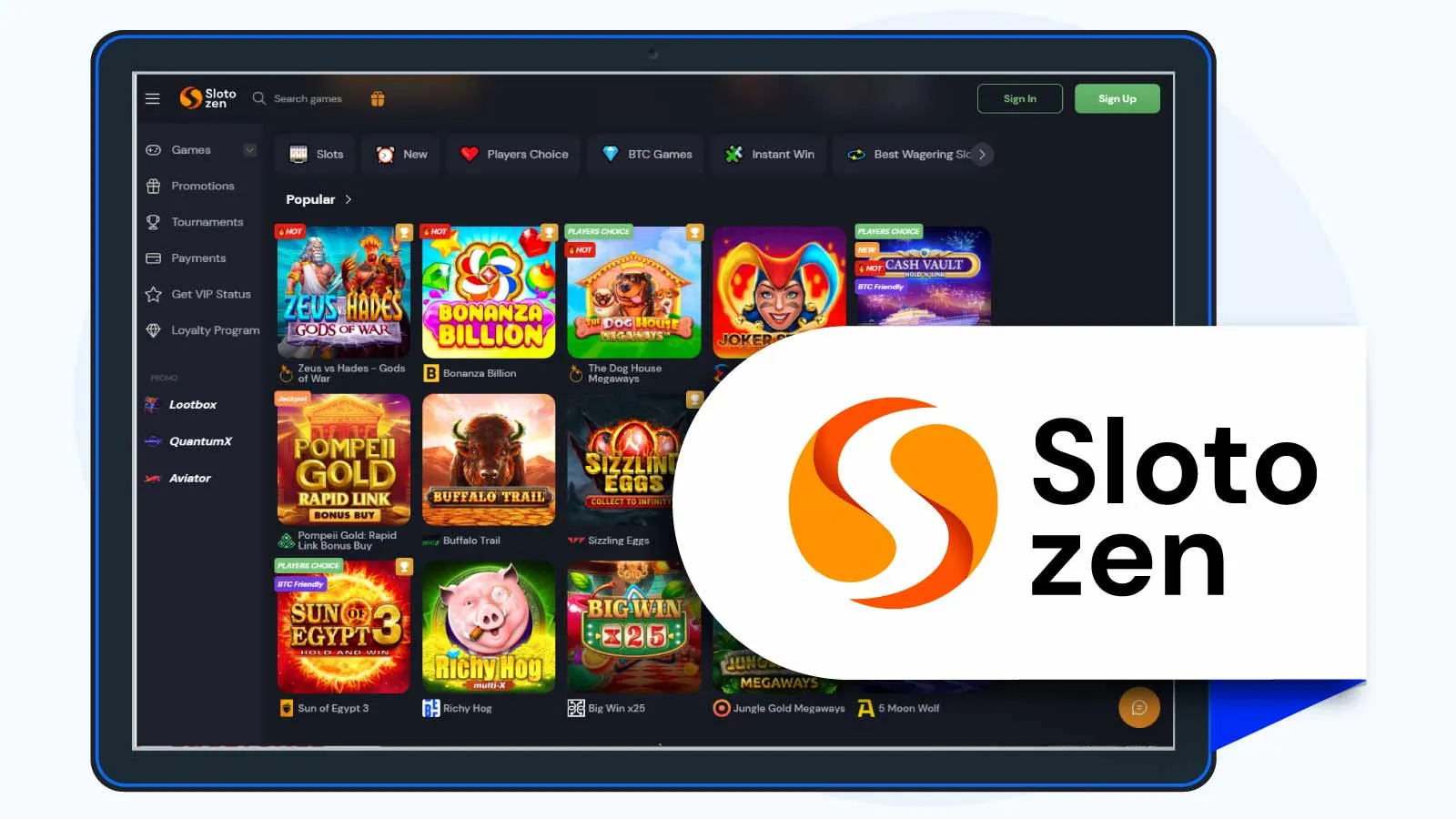 Slotozen Casino Best Casino with No Deposit Free Spins New Zealand